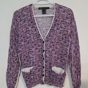 Marc Jacobs multi coloured cotton cardigan Sz S